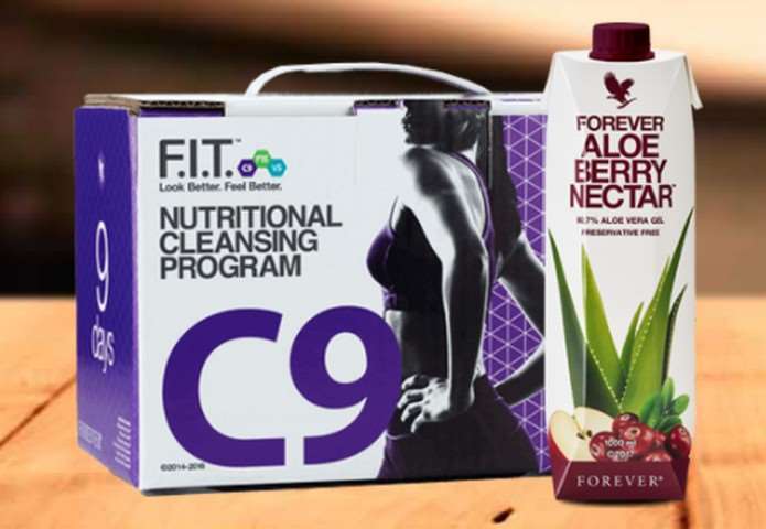 C 9 Aloe Berry Nectar Programme Forever F I T Minceur Et Fitness